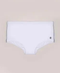 Sunga Masculina Tradicional com Vivo Lateral Branca GG