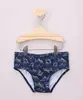 Sunga Infantil Slip Estampada de Tubarões com Proteção UV50+ Azul Marinho 10