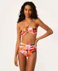 biquíni tanga hot pant savage proteção uv50 laranja PP