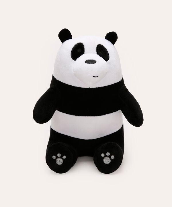 pelúcia panda urso sem curso colorido UNICO