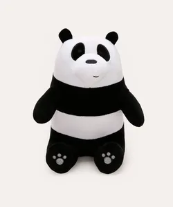 pelúcia panda urso sem curso colorido UNICO