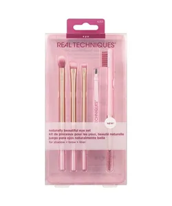 kit de pincéis real techniques naturally beautiful eye set 4263 UNICO