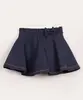 short saia infantil com glitter azul escuro 2