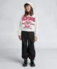 blusão de moletom infantil com capuz california off white 6