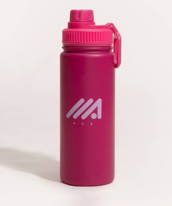 garrafa esportiva de inox 750ml rosa Único