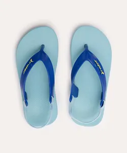 chinelo infantil baby street rider azul 17-18