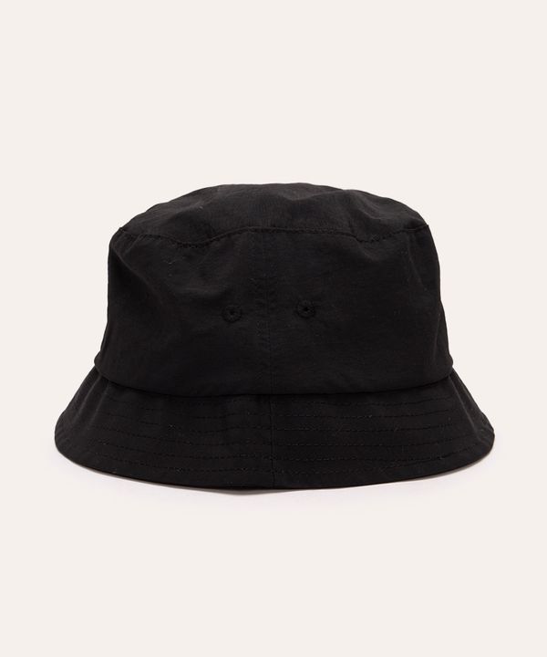 chapéu bucket preto Único
