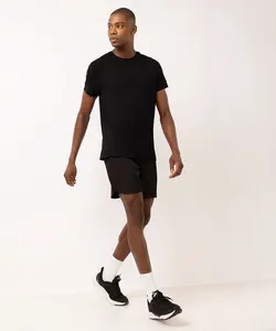 camiseta esportiva masculina yoga preta P