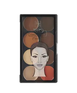 paleta de contorno ruby kisses 3d contour artist cream dark Único