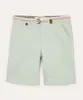 bermuda infantil de sarja com cinto kaki - verde claro 6