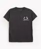 camiseta de algodão juvenil smile manga curta cinza 10