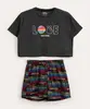 pijama juvenil curto now united multicor 16