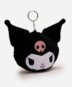 chaveiro kuromi hello kitty preto UNICO