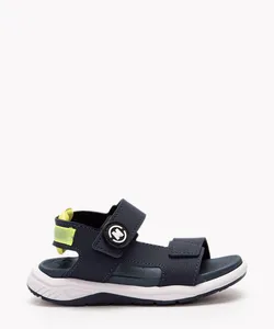 papete infantil com velcro molekinho azul marinho 26