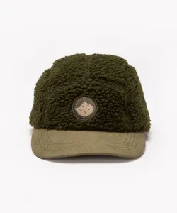 boné aba reta sherpa com bordado verde militar Único