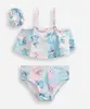 biquíni infantil stitch com scrunchie colorido 6