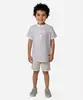 camisa infantil manga curta gola padre com bolso branca 2