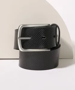 Cinto Masculino com Micro Furos Preto G