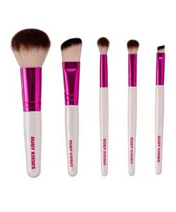 kit de pincéis rosto e olhos ruby kisses UNICO