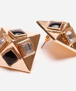 brinco vintage mindset dourado UNICO