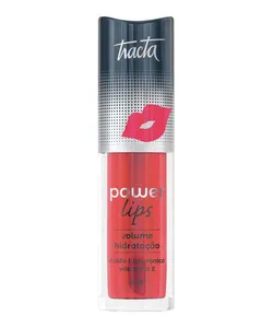 Gloss Labial Tracta Power Lips - Vermelho Único Único