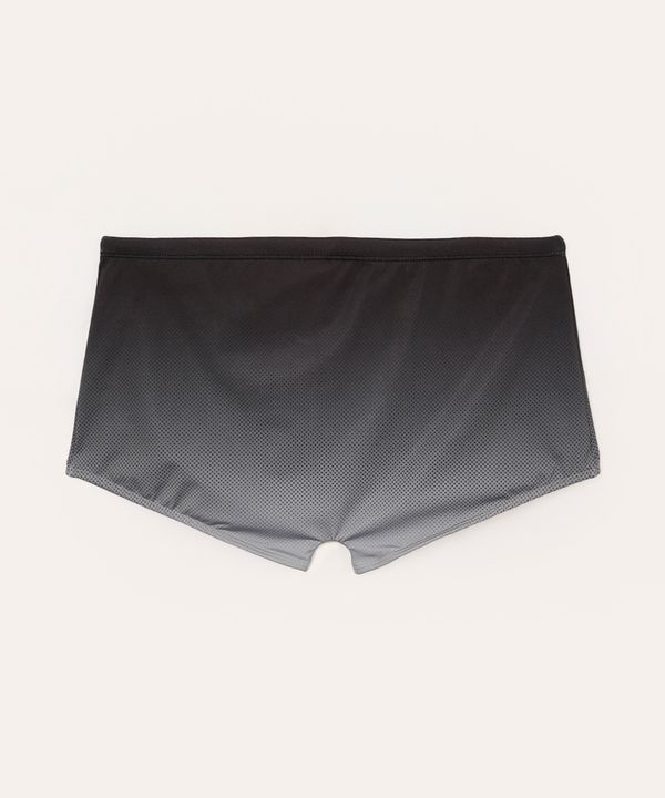 sunga boxer degradê proteção uv cinza GG