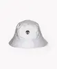 chapéu bucket com recortes refletivo cinza Único