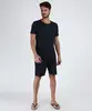 Pijama Masculino Manga Curta Gola Careca Azul Marinho M