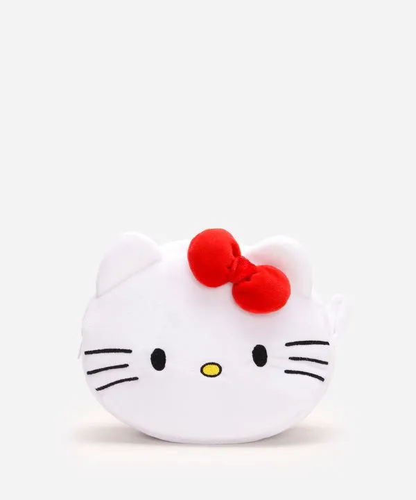 nécessaire de pelúcia hello kitty branca UNICO