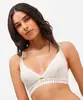 sutiã triângulo feminino de renda - off white 48