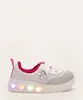 tênis infantil com velcro e luz molekinha branco 18