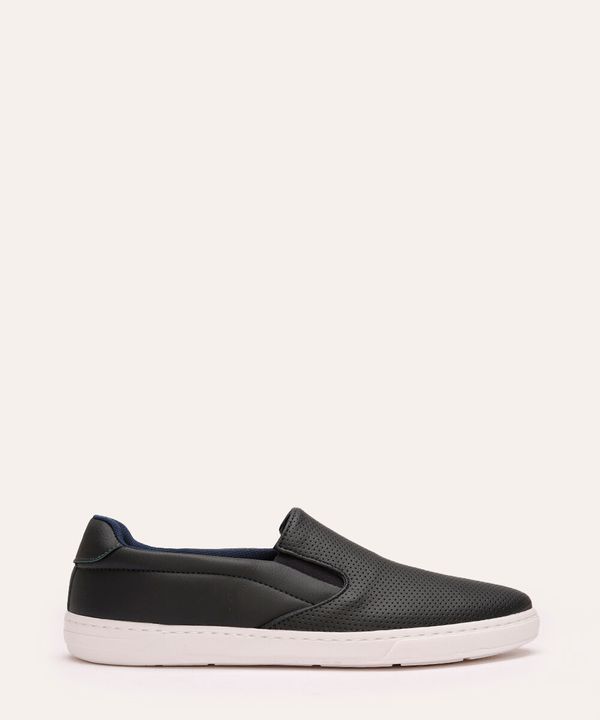 Tênis Masculino Slip On Furos Oneself Azul Marinho 41