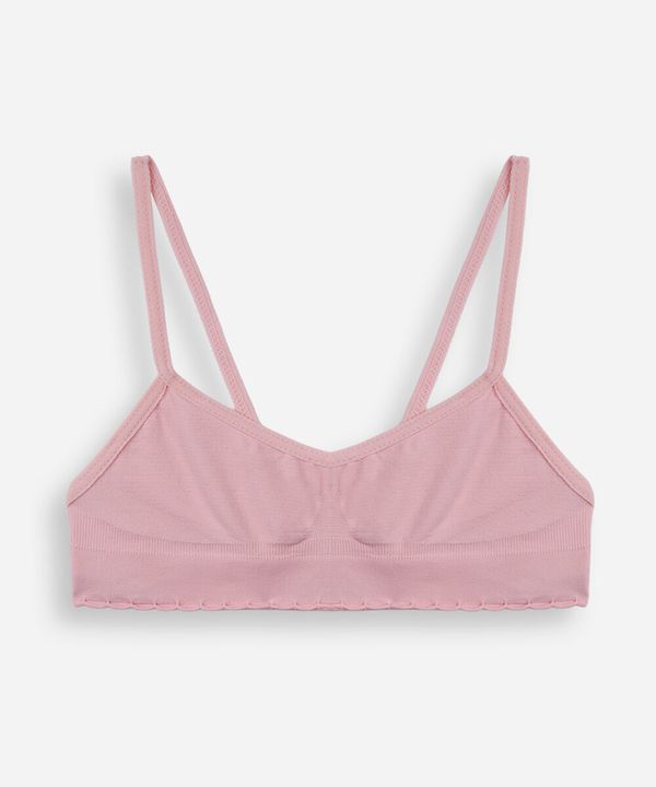 sutiã faixa infantil selene rosa G