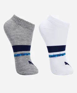 kit de 2 meias infantis puma colorida 25-28
