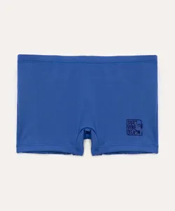 sunga infantil boxer surf proteção uv azul royal 14