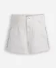 short mom infantil de sarja com brilhos off white 6