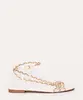 rasteirinha tiras trançadas oneself off white 35