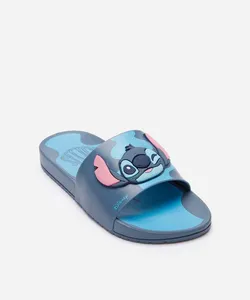 chinelo slide infantil azul 25