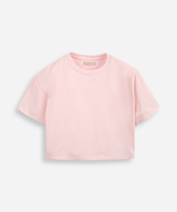 camisetainfantil boxy cropped lisa rosa 16