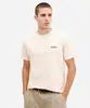 camiseta masculina de algodão estampada bege M
