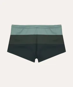sunga boxer listrada proteção uv verde P