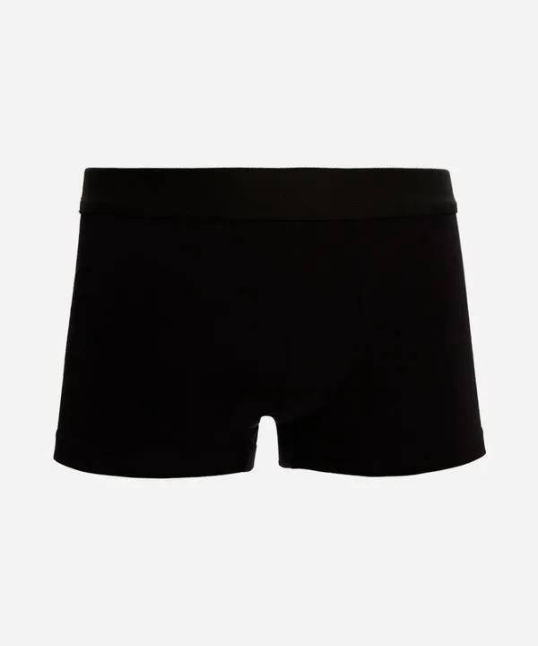 cueca masculina boxer low rise mash preta G