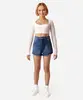 conjunto juvenil top e bolero manga longa off white 14