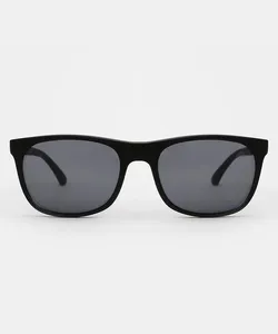 Óculos de Sol Quadrado Masculino Preto Único