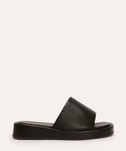 tamanco flatform puff preto 36