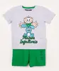 pijama de algodão infantil cebolinha manga curta branco 2