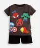conjunto infantil curto os vingadores cinza 4