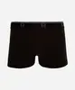 cueca boxer de algodão delrio preta GG
