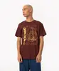 camiseta de algodão manga curta star wars marrom G
