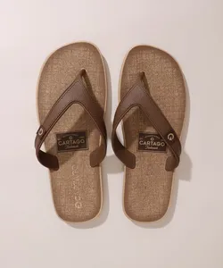 Chinelo Masculino Dakar Cartago Marrom 43-44